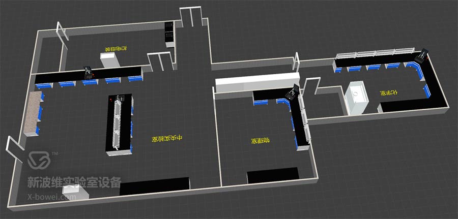 湖南实验室设备设计效果图